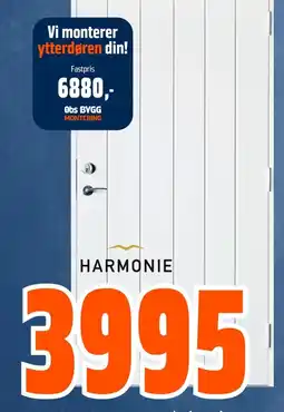 Coop Obs HARMONIE SILJE YTTERDØR (U 1,0) tilbud