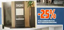 Coop Obs PÅ ALL SCANBAD MULTO OG DELTA BADEROMSINNREDNING tilbud