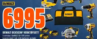 Coop Obs DEWALT DCK503M³ VERKTØYSETT tilbud