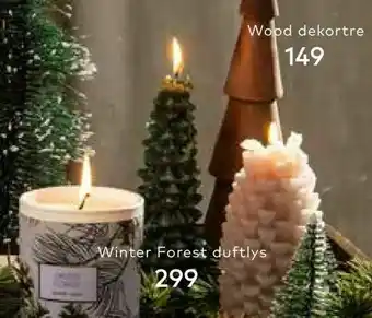 Skeidar Winter Forest duftlys tilbud