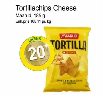 Joker Tortillachips Cheese tilbud