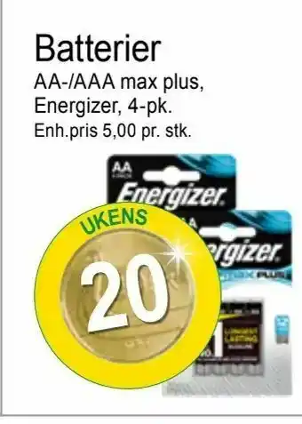 Joker Batterier tilbud