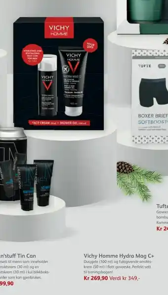 Vitusapotek Vichy Homme Hydra Mag C+ tilbud
