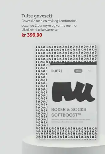 Tufte gavesett
