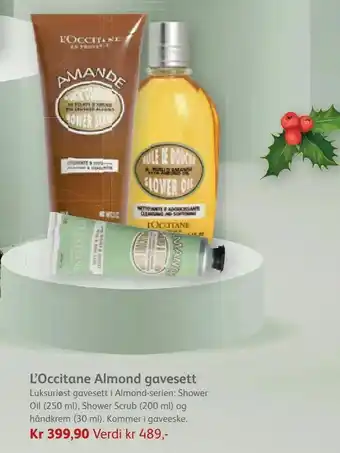 Vitusapotek L'Occitane Almond gavesett tilbud