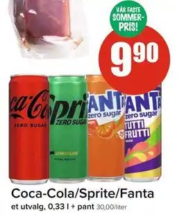 Spar Coca-Cola/Sprite/Fanta tilbud