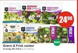 Spar Grønn & Frisk salater tilbud
