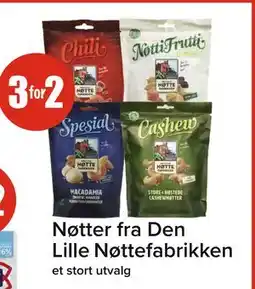 Spar Nøtter fra Den Lille Nøttefabrikken tilbud