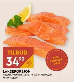 Coop Mega LAKSEPORSJON tilbud