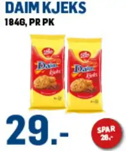 Price Lagerbutikk DAIM Kjeks tilbud
