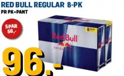 Price Lagerbutikk RED BULL Regular 8-pk tilbud