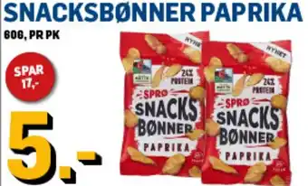 Price Lagerbutikk Snacksbønner paprika tilbud