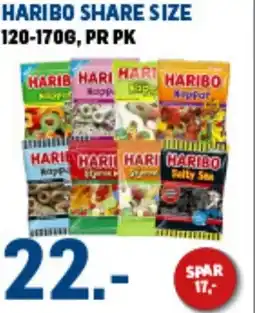 Price Lagerbutikk HARIBO Share size tilbud