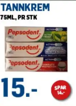 Price Lagerbutikk Tannkrem tilbud