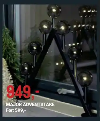 Sartor Storsenter Major adventstake tilbud