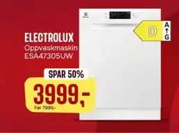Skousen ELECTROLUX Oppvaskmaskin ESA47305UW tilbud