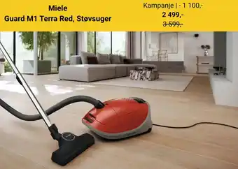 Skousen MIELE Guard M1 Terra Red, Støvsuger tilbud