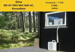 Skousen Qlima MS-AC 5002 Mini Split AC, Aircondition tilbud