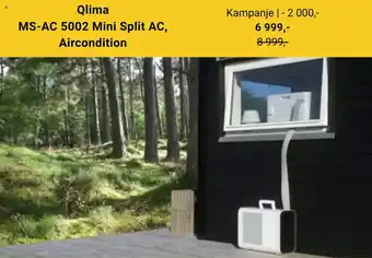 Skousen Qlima MS-AC 5002 Mini Split AC, Aircondition tilbud