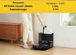 Skousen Proscenic M9 Robot vacuum cleaner, Robotstøvsuger tilbud