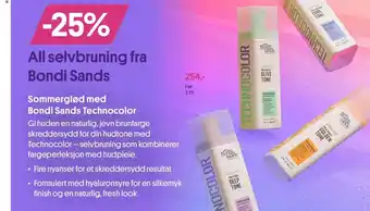 VITA Sommerglød med Bondi Sands Technocolor tilbud