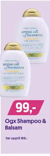 VITA Ogx Shampoo & Balsam tilbud