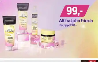 VITA Alt fra John Frieda tilbud