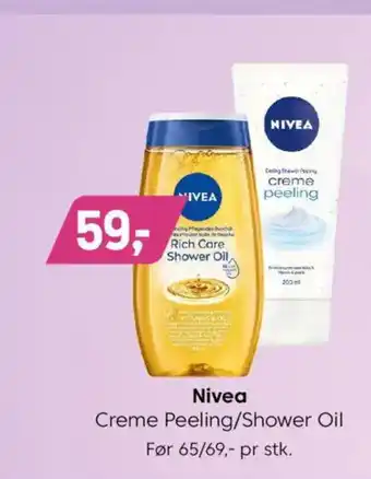 VITA NIVEA Creme Peeling/Shower Oil tilbud