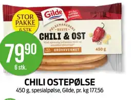 Kiwi GILDE Chili ostepølse tilbud
