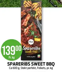 Kiwi FOLKETS Spareribs sweet bbq tilbud