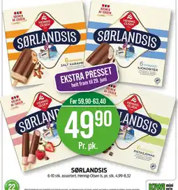Kiwi HENNIG OLSEN Sørlandsis tilbud