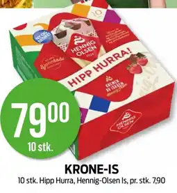 Kiwi HENNIG OLSEN Krone-is tilbud