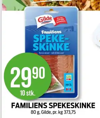 Kiwi GILDE Familiens spekeskinke tilbud