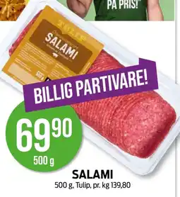 Kiwi TULIP Salami tilbud