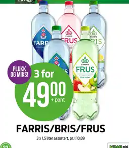 Kiwi FARRIS / Bris/frus tilbud