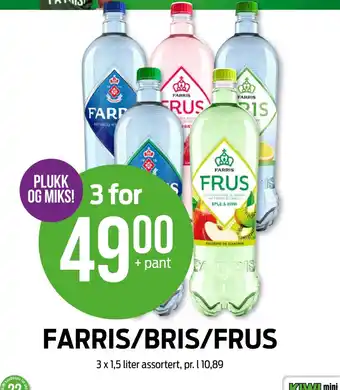 Kiwi FARRIS / Bris/frus tilbud