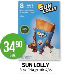 Kiwi SUN LOLLY Cola tilbud