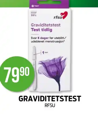 Kiwi RFSU Graviditetstest tilbud