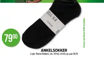 Kiwi PIERRE ROBERT Ankelsokker tilbud