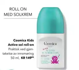 Apotek 1 Cosmica Kids Active sol roll-on tilbud