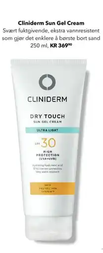 Apotek 1 CLINIDERM Sun Gel Cream tilbud
