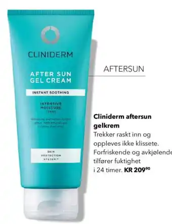 Apotek 1 CLINIDERM aftersun gelkrem tilbud