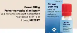 Apotek 1 COXOR Pulver og væske til mikstur tilbud