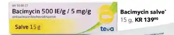 Apotek 1 Bacimycin salve tilbud