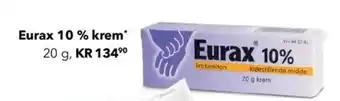 Apotek 1 Eurax 10% krem tilbud