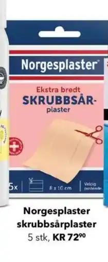Apotek 1 Norgesplaster skrubbsårplaster tilbud