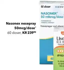 Apotek 1 NASONEX nesepray tilbud