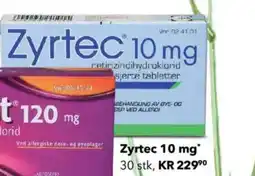 Apotek 1 Zyrtec tilbud
