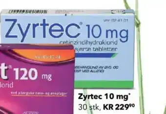 Apotek 1 Zyrtec tilbud