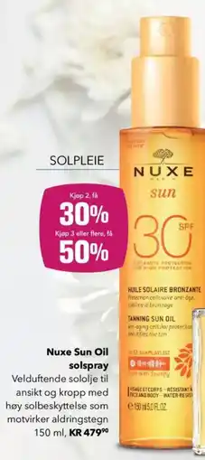 Apotek 1 NUXE Sun Oil solspray tilbud